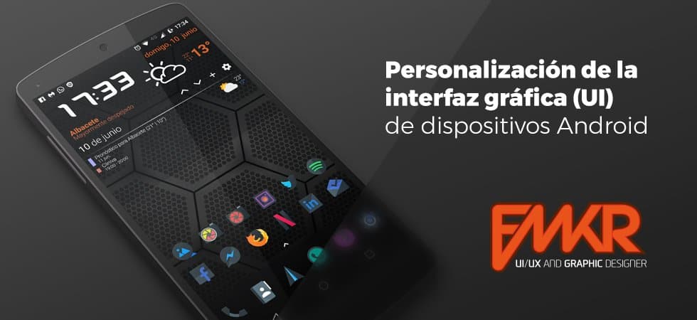 Personalización de la interfaz gráfica (UI) de dispositivos Android