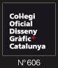 Colegiado Nº606 en el Colegio de Diseño Gráfico de Cataluña