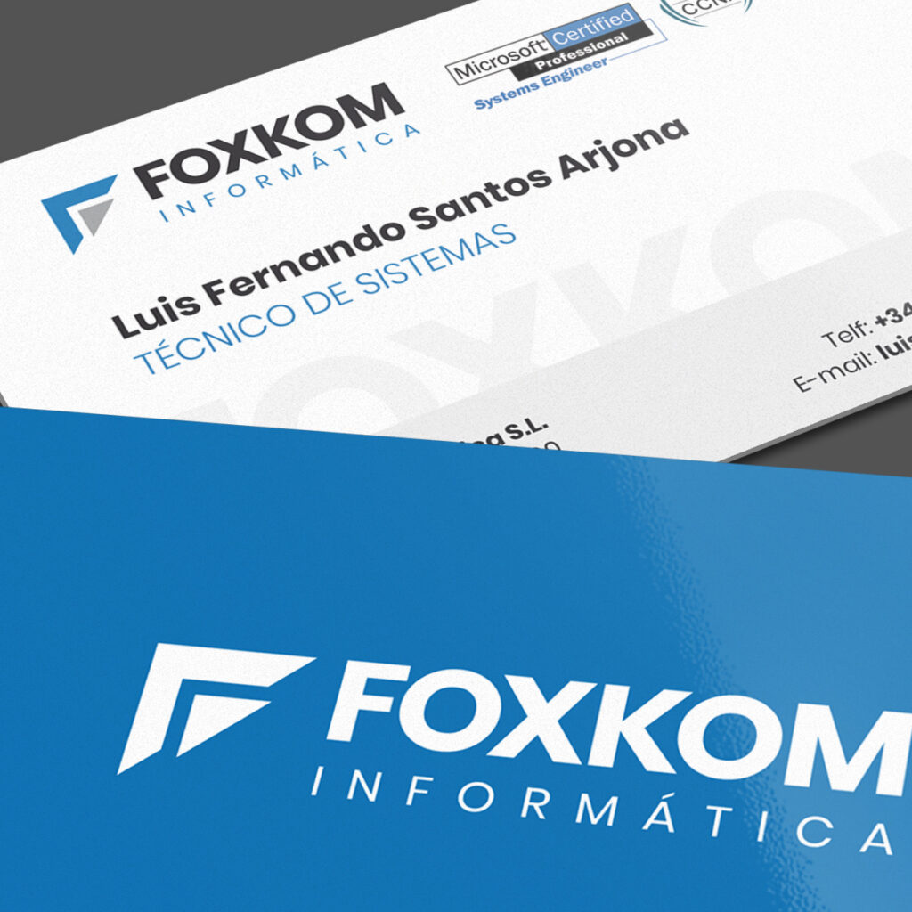 Branding para Foxkom Informática